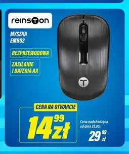 RTV EURO AGD Myszka bezprzewodowa reinston EMBO2 oferta