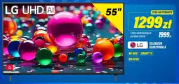 RTV EURO AGD Telewizor LG 55UA75006LA 55 4K UHD Smart TV oferta