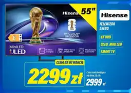 RTV EURO AGD Telewizor Hisense 55E8Q 55 4K UHD QLED MINI LED SMART TV oferta