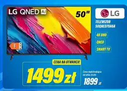 RTV EURO AGD Telewizor LG 50QNED70A6A 50 4K UHD QNED SMART TV oferta