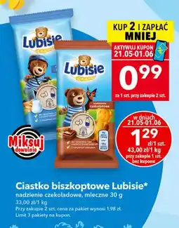 Lewiatan Ciastko biszkoptowe Lubisie oferta