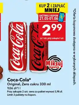 Lewiatan Napój gazowany Coca-Cola Original oferta