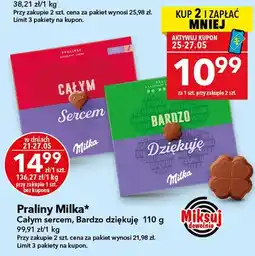 Lewiatan Praliny Milka Całym sercem oferta