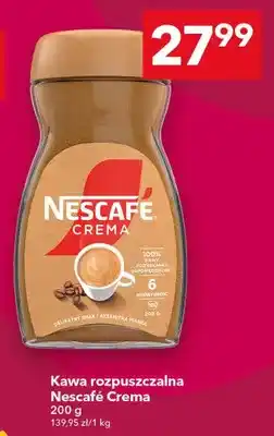 Lewiatan Kawa rozpuszczalna Nescafé Crema oferta