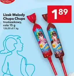 Lewiatan Lizak Melody Chupa Chups truskawkowy oferta