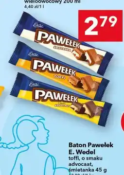 Lewiatan Baton Pawełek E. Wedel toffi oferta