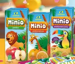 Lewiatan Napój wieloowocowy ze słomką Minio oferta