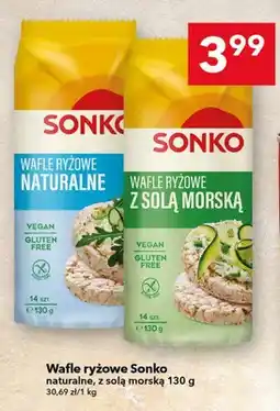Lewiatan Wafle ryżowe Sonko z solą morską oferta