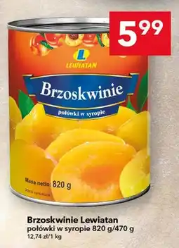 Lewiatan Brzoskwinie Lewiatan połówki w syropie oferta