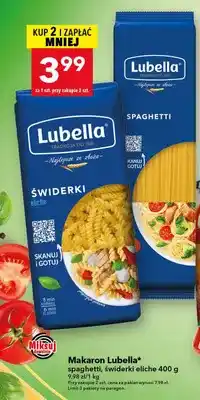 Lewiatan Makaron spaghetti Lubella oferta