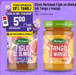 Polomarket Dżem Herbapol Figle ze śliwką lub Tango z mango oferta