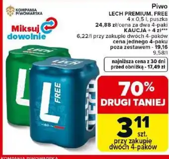 Lech Piwo Premium, Free