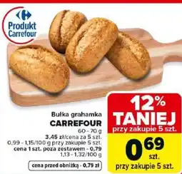 Carrefour Carrefour Bułka grahamka oferta