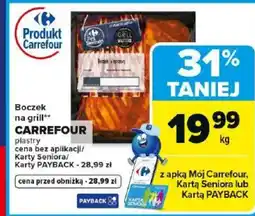 Carrefour Carrefour Boczek na grill oferta