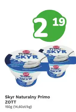 Limonka Skyr Naturalny Primo ZOTT oferta