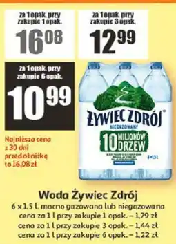 Auchan Żywiec Zdrój Woda oferta