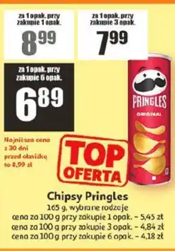 Auchan Pringles Chipsy oferta