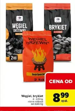 Carrefour Carrefour Węgiel, brykiet oferta