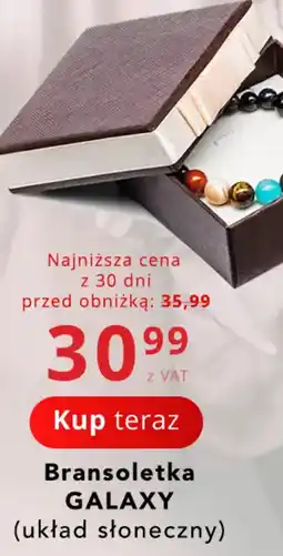 Poczta Polska Bransoletka galaxy oferta