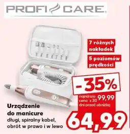 Kaufland Urządzenie do manicure oferta