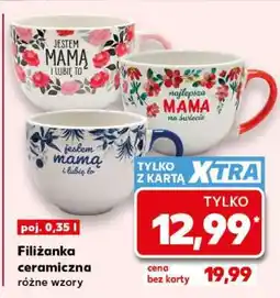 Kaufland Filiżanka ceramiczna oferta