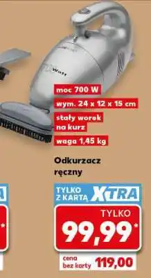 Kaufland Odkurzacz ręczny oferta