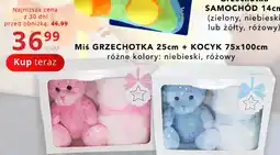 Poczta Polska Miś Grzechotka + Kocyk oferta