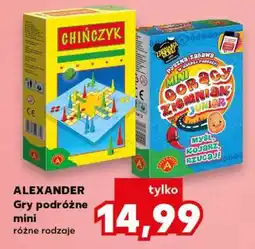 Kaufland ALEXANDER Gry podróżne mini oferta