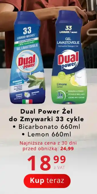 Dual Power Żel do Zmywarki