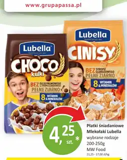 Passa Lubella Płatki śniadaniowe Mlekołaki oferta