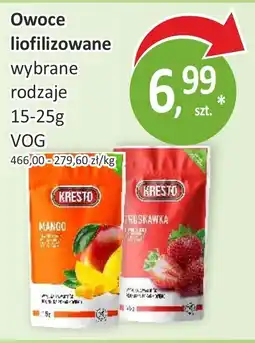 Passa Kresto Owoce liofilizowane oferta