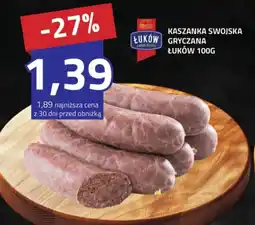 Hildebrandt Łuków Kaszanka swojska gryczana oferta