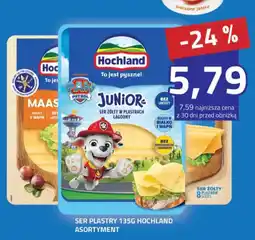 Hildebrandt Hochland Ser żółty w plastrach oferta