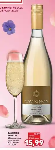 Kaufland CAVIGNON BUBBLES Wino musujące oferta