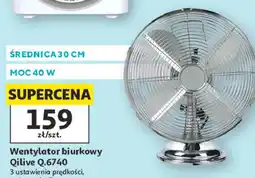 Auchan Wentylator biurkowy Qilive Q.6740 oferta