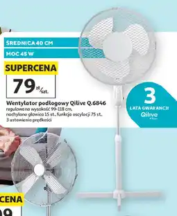 Auchan Wentylator podłogowy Qilive Q.6846 oferta
