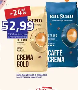 Hildebrandt Eduscho Kawa ziarnista Crema Gold i Caffe Crema oferta