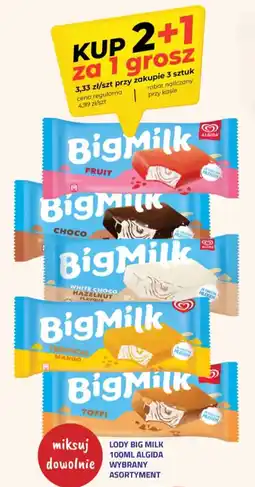 Hildebrandt Algida Lody Big Milk oferta