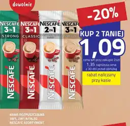 Hildebrandt Nescafe Kawa rozpuszczalna 3w1, 2w1 oferta