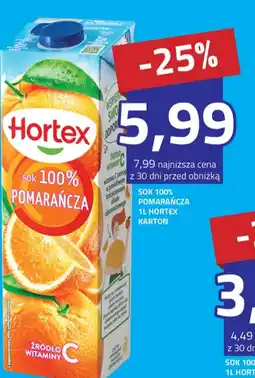 Hildebrandt Hortex Sok 100% Pomarańcza oferta