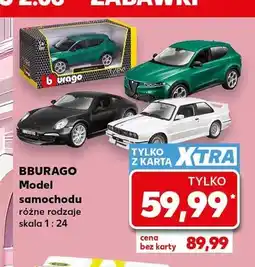Kaufland Model samochodu BBURAGO skala 1:24 oferta
