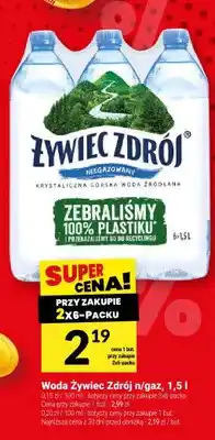 Twój Market Woda Żywiec Zdrój niegazowana 6-pak oferta