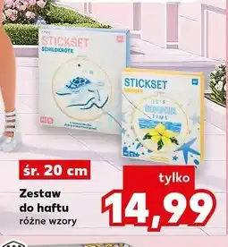 Kaufland Zestaw do haftu śr. 20cm oferta