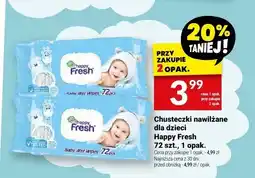 Twój Market Chusteczki nawilżane dla dzieci Happy Fresh oferta
