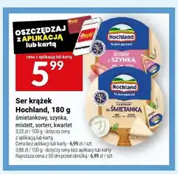 Twój Market Ser krążek śmietankowy Hochland oferta