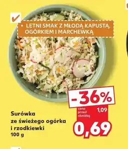 Kaufland Surówka ze świeżego ogórka i rzodkiewki oferta