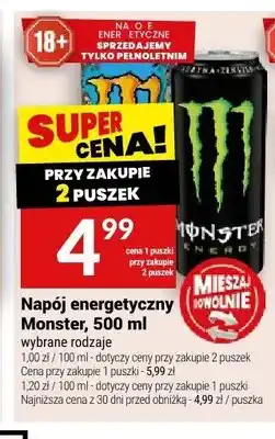 Twój Market Napój energetyczny Monster oferta