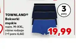 Kaufland Bokserki męskie TOWNLAND 3-pak oferta