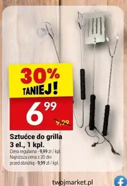 Twój Market Sztućce do grilla 3 el oferta