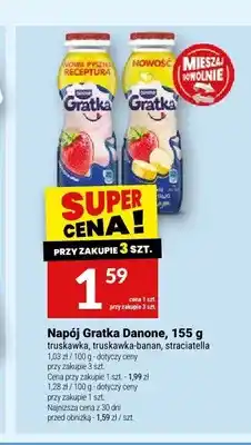Twój Market Napój Gratka Danone truskawka oferta
